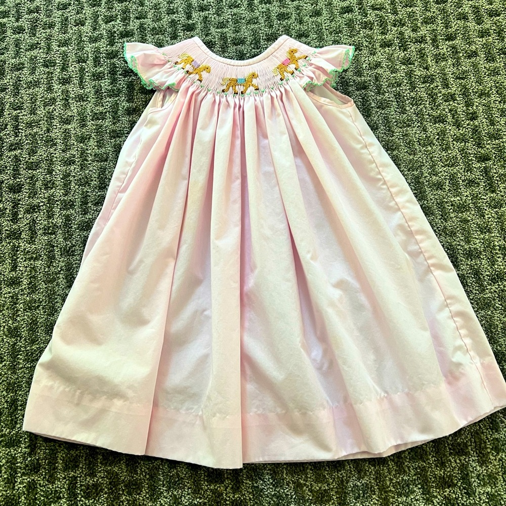 The Beaufort Bonnet Company Palm Beach Pink Smoked Horse Dress